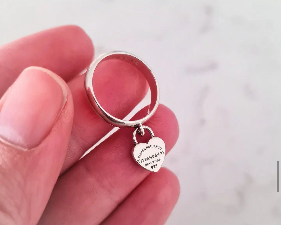 Anello Tiffany Pendente