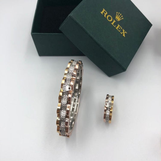 Bracciale&Anello Rolex