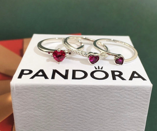 SET ANELLI PANDORA “Lovely”